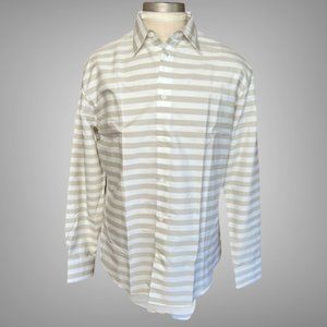 Hermes Striped Cotton Shirt Made in France